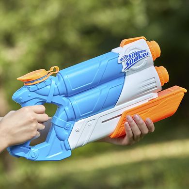 Водяний бластер Hasbro Nerf Super Soaker Twin Tide Супер Соакер (‎E0024)