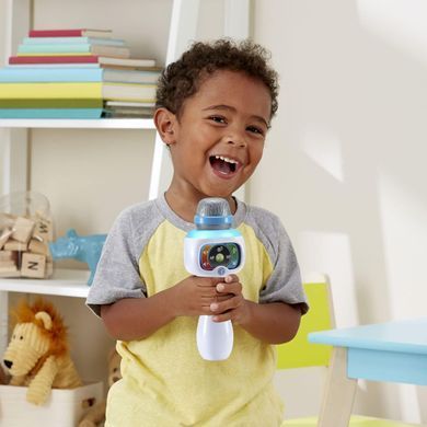 Дитячий караоке-мікрофон VTech з Bluetooth та світловими ефектами &mdash; 15 пісень, зміна голосу англ. мова