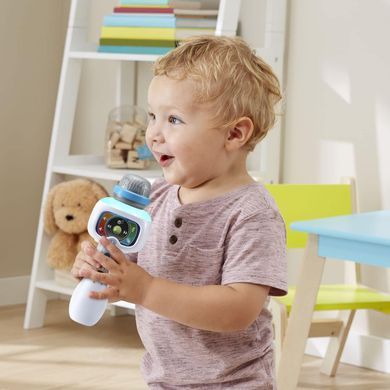 Дитячий караоке-мікрофон VTech з Bluetooth та світловими ефектами &mdash; 15 пісень, зміна голосу англ. мова