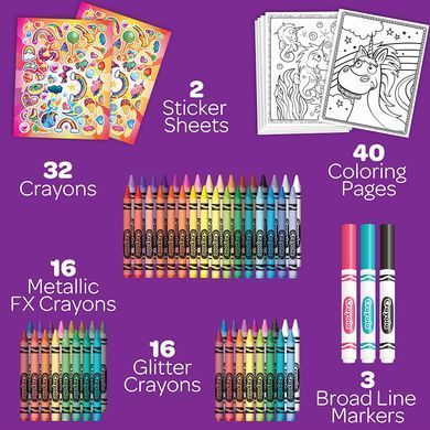 Набор для рисования Crayola Mini Art Set with UniCreatures Мини Арт Единорог (04-0528)