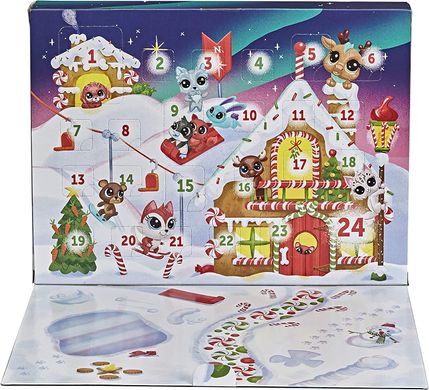 Ігровий набір Littlest Pet Shop Advent Calendar Адвент календар Домашні улюбленці (F2181)