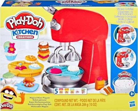 Ігровий набір з пластеліном Play-Doh Kitchen Creations Magical Mixer Міксер (F4718)