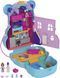 Ігровий набір Поллі Покет Polly Pocket Teddy Bear Purse Кишеньковий Світ Вечірні посиденьки з ведмедиком (HGC39)