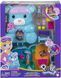 Ігровий набір Поллі Покет Polly Pocket Teddy Bear Purse Кишеньковий Світ Вечірні посиденьки з ведмедиком (HGC39)