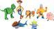 Игровой набор из 7 фигурок Disney Pixar Toy Story Вуди, Рекс, Акула, Рокки Гибралтар, Спиралька, Хэмм, Пришелець (HNN48)