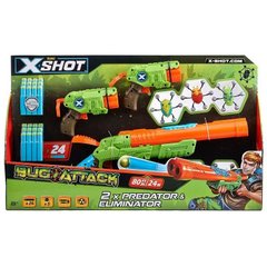 Набор бластеров X-Shot 2 Predator & Eliminator Bug Attack Атака жукам (4818) (B01IO95VZC)