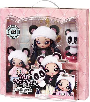 Ігровий набір Na! Na! Na! Surprise Family Surprise Panda Сімейство Панд (575979)