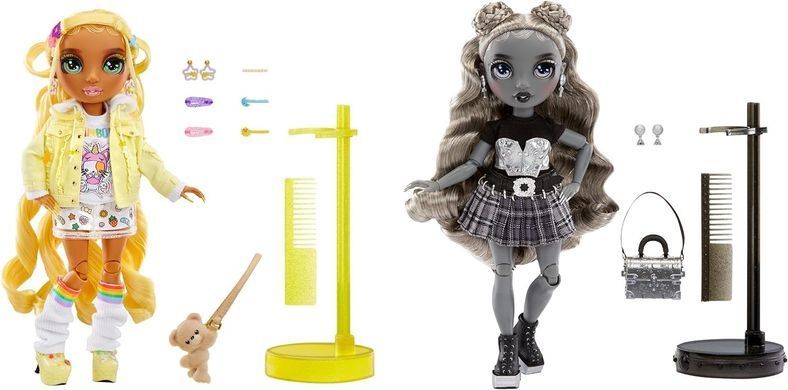 Игровой набор с шарнирными куклами Rainbow High Shadow Sunny and Luna Madison Солнечная Мэдисон Санные и Луна Мэдисон (592778)