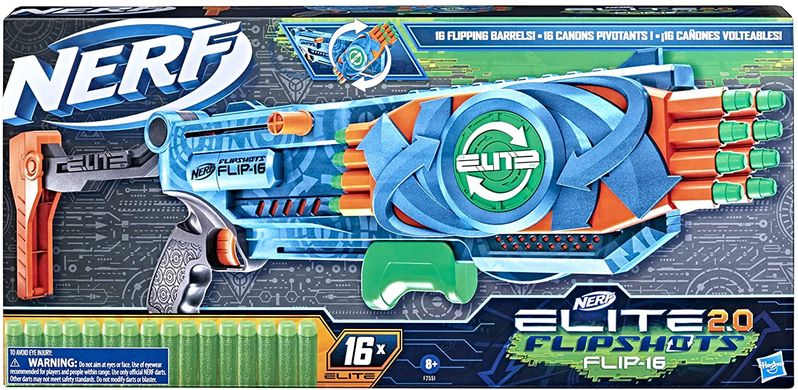 Бластер Nerf Elite 2.0 Flipshots Flip-16 (F2551)