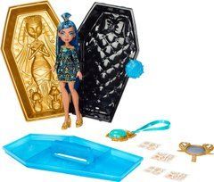Кукла Монстер Хай Клео Де Ніл Monster High Cleo De Nile Boo-Jeweled Beauty Case Золотой бьюти кейс (HNF72)