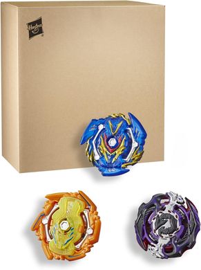 Игровой набор Бейблейд 3 шт Hasbro Beyblade Burst Rise Hypersphere Солар Сфинкс 5, Горгуля 5, Волтраек 5 (F1154)