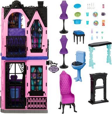 Складаний будиночок для ляльок Monster High Monster High Boo-tique Hotel Бутік готель Монстер Хай (JBF16)