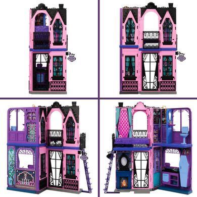 Складаний будиночок для ляльок Monster High Monster High Boo-tique Hotel Бутік готель Монстер Хай (JBF16)