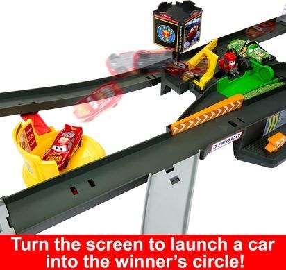 Трек Тачки Mattel Disney and Pixar Piston Cup Action Speedway Трасса для ралли (HPD81)