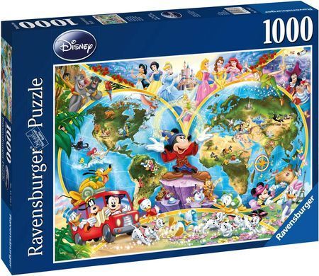 Пазл Ravensburger Disney Герои Дисней Карта - 1000 шт. (&lrm;15785)