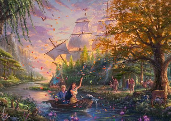 Пазл Schmidt Thomas Kinkade Disney Pocahontas Покахонтас 1000 шт. (59688)