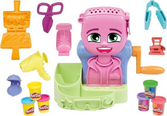 Игровой набор с пластелином Play-Doh Hair Stylin' Salon Салон причесок (F8807)