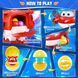 Игровой автомат Super Wings Jett Lucky Ball Mixer &mdash; мини гашапон с шариками, фигурками и наклейками Супер Крылья (770651)
