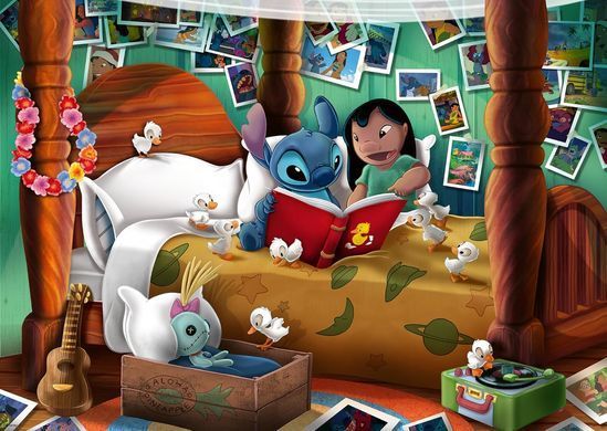Пазл Ravensburger Disney Lilo & Stitch Лило и Стич - 1000 шт. (&lrm;12001579)