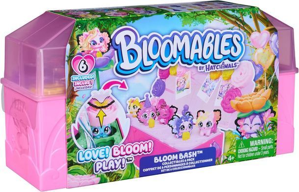 Игровой набор Hatchimals Bloomables Bloom Bash &mdash; набор из 6 сюрприз-фигурок, аксессуаров (6075222)