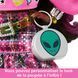 Кукла Barbie Extra Doll #19 Барби Экстра Брюнетка в худи с рисунком и юбкой в клетку (HKP93)