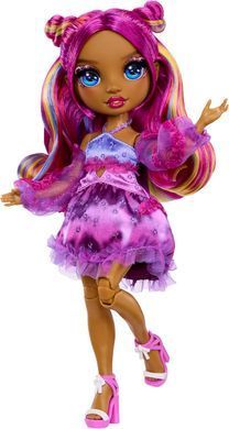 Кукла Rainbow High Be Dazzling Noemie Violette Purple с набором для декорирования и блестящими стразами (597834)