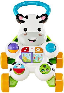 Интерактивные ходунки Зебра Fisher-Price Learn with Me Zebra Walker со звуковыми эффектами (DKH80)