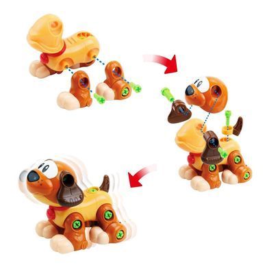 Развивающая игрушка Hap-p-kid Construction Engineering Building Dog 26 Pieces Собака (B07F2B4NB4)