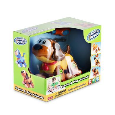 Развивающая игрушка Hap-p-kid Construction Engineering Building Dog 26 Pieces Собака (B07F2B4NB4)