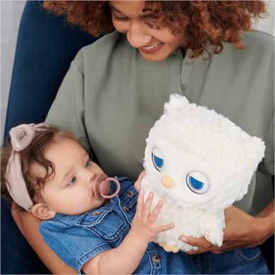 Інтерактивна іграшка Spin Master Baby GUND Baby Sleepy Eyes Owl Bedtime Soother Плюшева Сова (6060243)