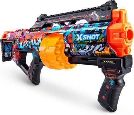 Скорострельный бластер Zuru X-Shot Skins Last Stand (36553B)