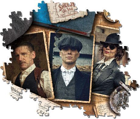 Пазл Clementoni Peaky Blinders - 1000 шт. Острые козырьки (39557)