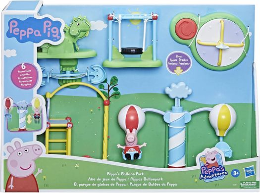 Игровой набор Peppa Pig Peppa’s Adventures Peppa’s Balloon Park Свинка Пеппа - Набор приключений в парк (F2399)