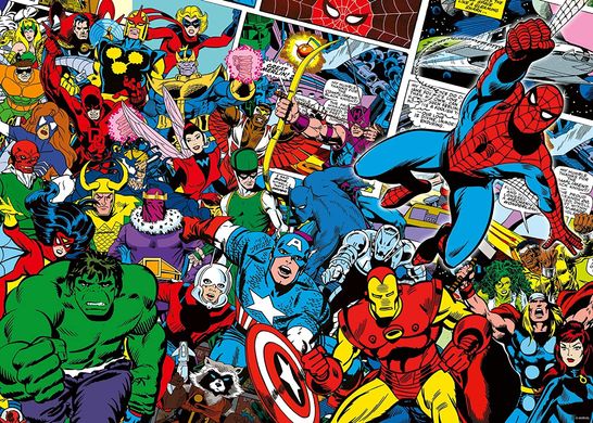 Пазл Ravensburger Marvel Avengers Challenge Виклик Месників 1000 шт. (165629)