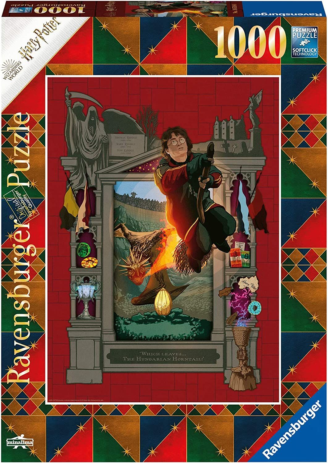 Пазл Ravensburger Harry Potter Гарри Поттер 1000 шт. (‎‎16518) -  Интернет-магазин 