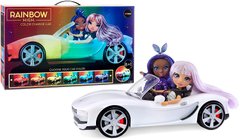 Автомобіль для ляльки Rainbow High Color Change Car Різнокольорове сяйво (574316)
