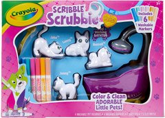 Набор для творчества Crayola Scribble Scrubbie Pets Мои любимцы (74-7442)