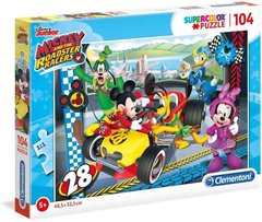 Пазл Clementoni Supercolor Puzzle Mickey and the Roadster Racers - 104 шт. (27984)