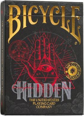 Гральні карти Bicycle Hidden Collector's Bundle із таємничими ілюстраціями Secret Societies (830423001311)