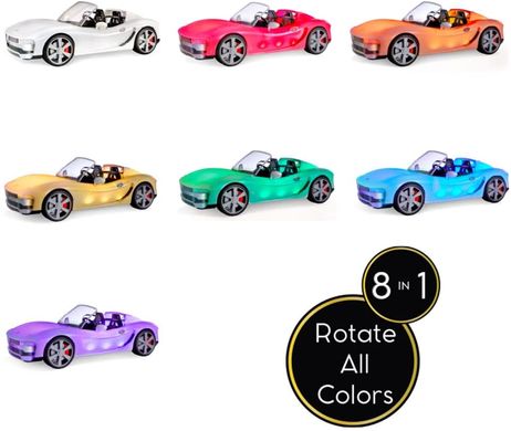 Автомобиль для куклы Rainbow High Color Change Car Разноцветное сияние (574316)