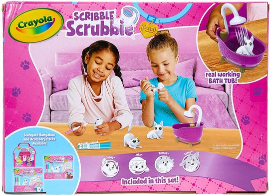 Набір для творчості Crayola Scribble Scrubbie Pets Мої улюбленці (74-7442)