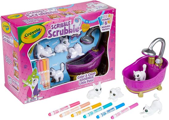 Набор для творчества Crayola Scribble Scrubbie Pets Мои любимцы (74-7442)