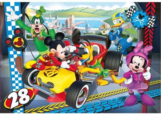 Пазл Clementoni Supercolor Puzzle Mickey and the Roadster Racers - 104 шт. (27984)