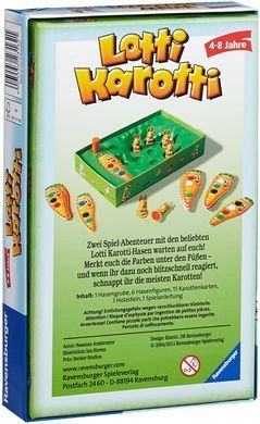 Настольная игра Ravensburger Lotti Karotti Game (&lrm;23162 1)