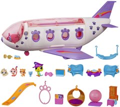 Игровой набор Hasbro Littlest Pet Shop Pet Jet Самолет для домашних питомцев (B1242)