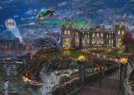 Пазл Schmidt Thomas Kinkade Warner DC Wayne Manor Бетмен резиденція Брюса Уейна 1000 шт. (58427)