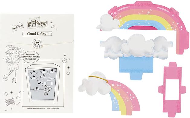Игровой набор с куклой Lalaloopsy Cloud E. Sky Облачко Скай (576853EUC)