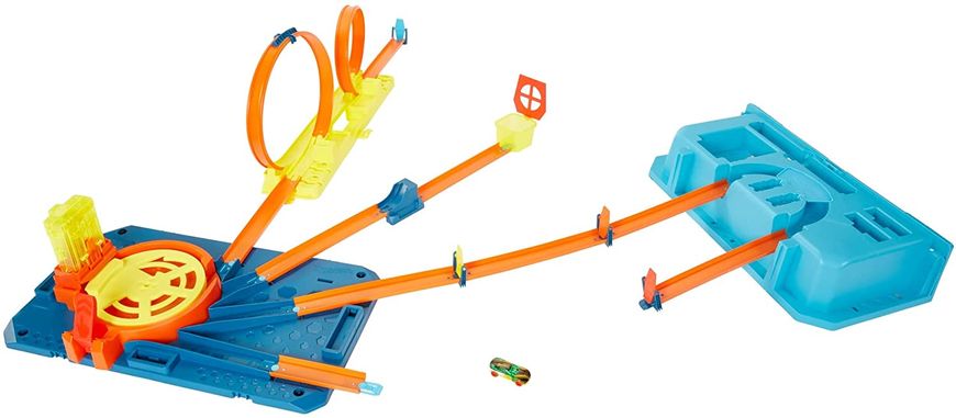 Трек Hot Wheels Track Builder Unlimited Rapid Launch Builder Box Конструктор Трас Мега-пуск (GVG11)