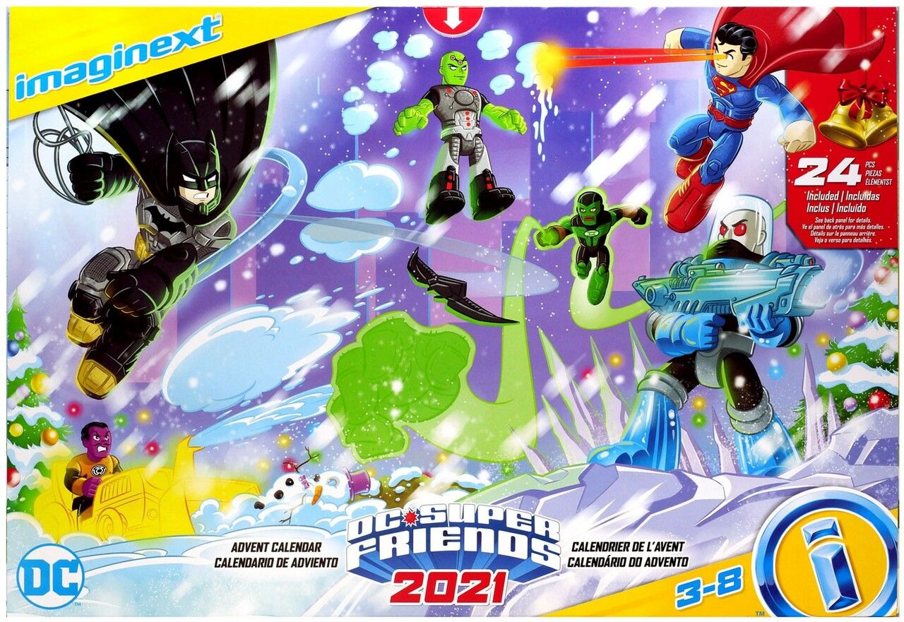 Игровой набор Fisher-Price Imaginext DC Super Friends Advent