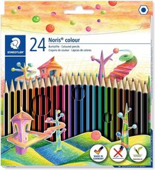Набор цветных карандашей Staedtler Noris Colour 24 шт (185 C24 ST) (B00SF4NTF6)